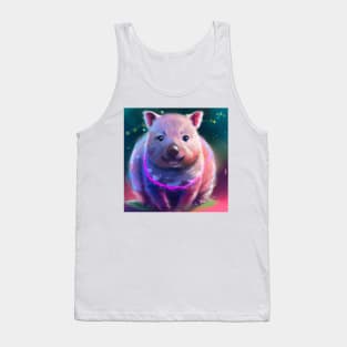 Cute Wombat Drawing Tank Top